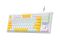 Keyboard: AULA F3032 LED Wired Gaming Mechanical Keyboard White (Red Switch)