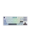 Keyboard: AULA F87 RGB Mechanical Gaming Keyboard Blue/White/Purple (Graywood V3 Switch)