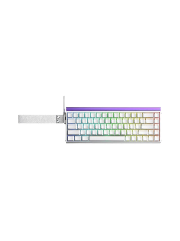 Keyboard: AULA HERO68 RGB Gaming Keyboard White (Meteor Magnetic Switch)