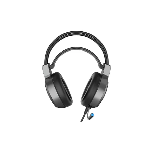 Headphones: AULA S608 RGB Wired Gaming Headset With Adjustable Mic Black