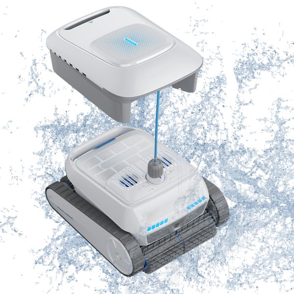 UBTech AIRROBO PC200, Cordless Robotic Pool Cleaner, White