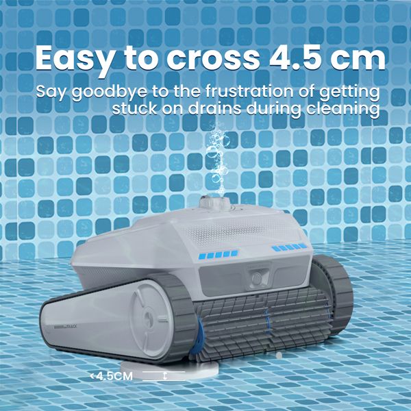 UBTech AIRROBO PC200, Cordless Robotic Pool Cleaner, White