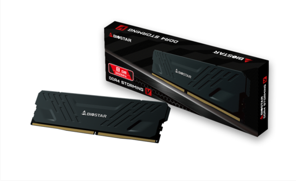 PC Components/ Memory/ DDR4 DIMM 288pin/ Biostar DRAM,DRAM Heatsink Storming V 8GB DDR4