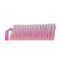 Keyboard: AULA HERO 84 RGB Wired Gaming Keyboard side-engraved keycaps Gradient Pink (Dragon King Magnetic Switch)