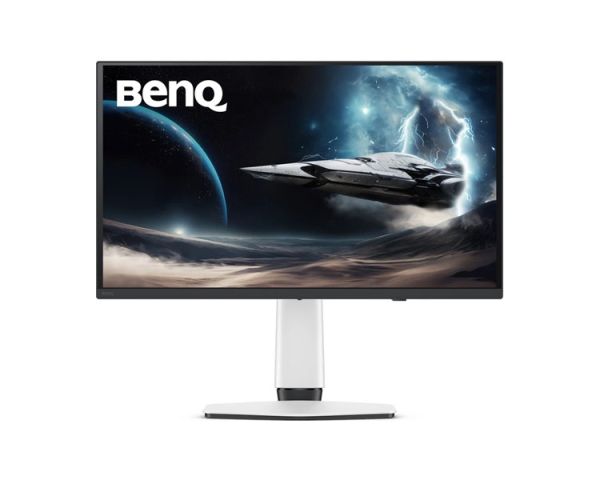 Monitor: BenQ Mobiuz EX271UZ 26.5" 4K UHD OLED 240Hz 0.03ms 2xHDMI DP USB/USB-C White - 9H.LP2LA.TBE