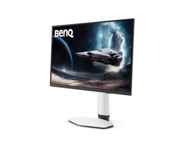 Monitor: BenQ Mobiuz EX271UZ 26.5" 4K UHD OLED 240Hz 0.03ms 2xHDMI DP USB/USB-C White - 9H.LP2LA.TBE