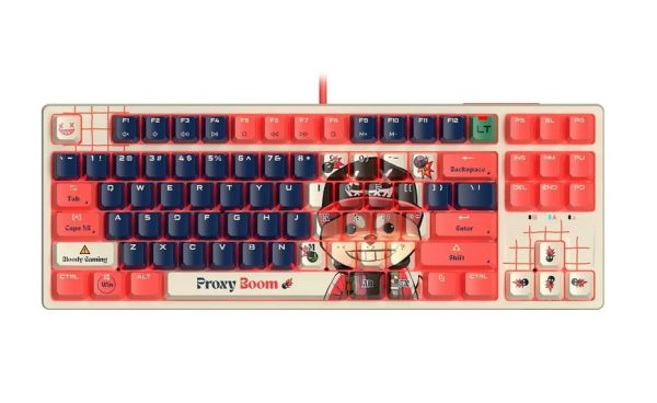 Keyboard: A4tech Bloody AT87 Alpha Optical Switch Keyboard Proxy Boom