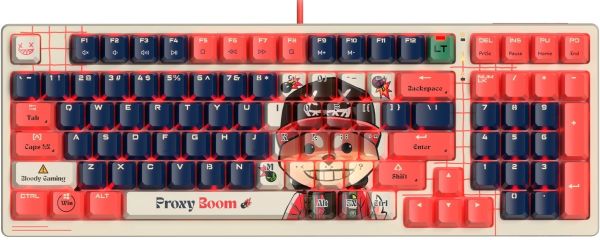 Keyboard: A4tech Bloody AT98 Alpha Optical Switch Keyboard Proxy Boom