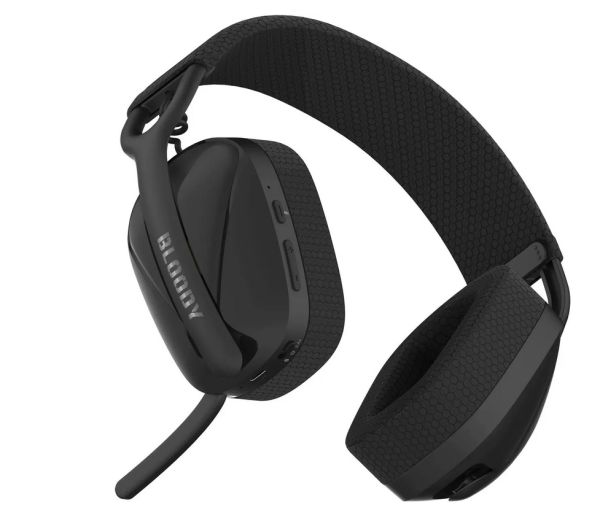 Headphones: A4Tech Bloody GR280 Gaming Wireless Bluetooth Headset With Mic Black