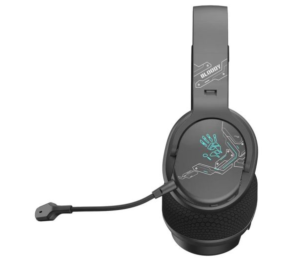 Headphones: A4tech Bloody GR370 Bluetooth Wireless Headset Sports Black