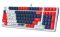 Keyboard: A4tech Bloody S98 RGB Mechanical Gaming Keyboard Red Switch US Layout Sports Navy
