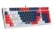 Keyboard: A4tech Bloody S98 RGB Mechanical Gaming Keyboard Red Switch US Layout Sports Navy