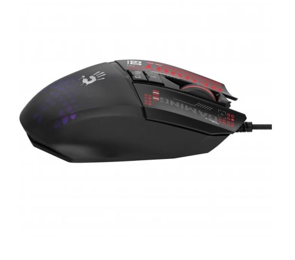 Mouse: A4tech W60 Max Mini Lightweight RGB Gaming Mouse Black