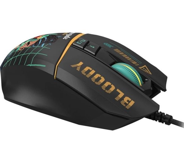 Mouse: A4tech Bloody W63 MAX RGB Gaming Mouse Renegade Midnight