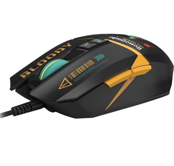 Mouse: A4tech Bloody W63 MAX RGB Gaming Mouse Renegade Midnight