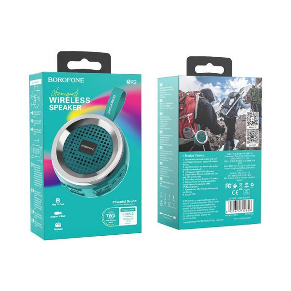 Wireless speaker BR2 Green Meg