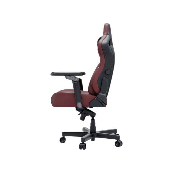 AndaSeat Chair Kaiser 4 V2, PVC leather, 6D-Armrests, maroon