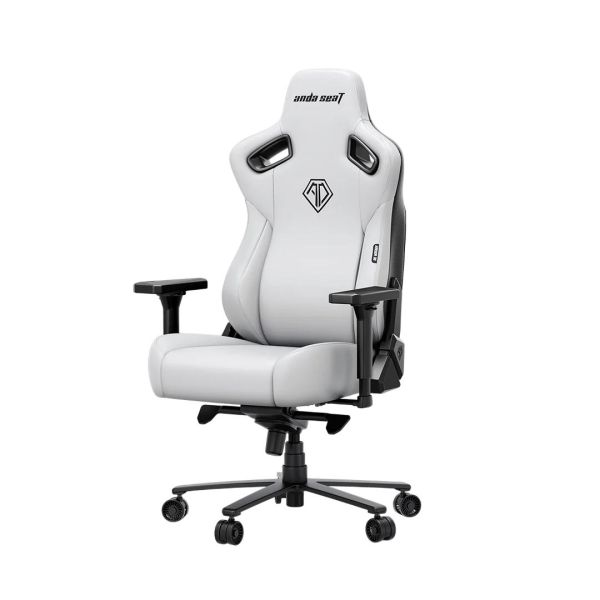 AndaSeat Chair Kaiser 3E, PVC leather, 4D-Armrests, white