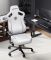 AndaSeat Chair Kaiser 3E, PVC leather, 4D-Armrests, white