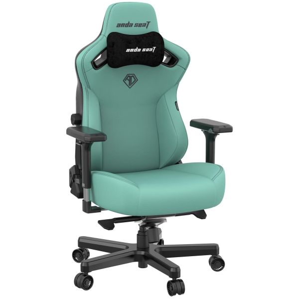 AndaSeat Chair Kaiser 3, PVC leather, 4D-Armrests, green