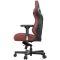 AndaSeat Chair Kaiser 3, PVC leather, 4D-Armrests, maroon