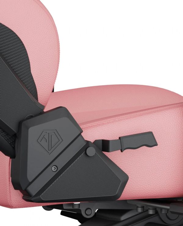 AndaSeat Chair Kaiser 3, PVC leather, 4D-Armrests, pink