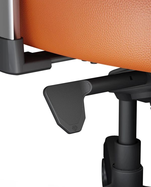 AndaSeat Chair Kaiser 3, PVC leather, 4D-Armrests, orange