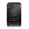 The Tower 300, THERMALTAKE, CASE, Black, mATX, 2x140mm Fans, AIO 420mm, air 210mm, GPU 400mm, 3x3.5”, Type-C, USB 3.0x2, Aud