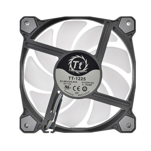 Pure Plus 12 LED RGB Radiator Fan TT Premium Edition(3-Fan Pack) 120mm