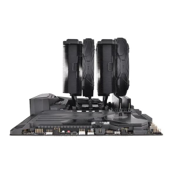 TOUGHAIR 710 Black ThermalTake, Air cooler, 140 x2/PWM 500~1400rpm, TDP 250W
