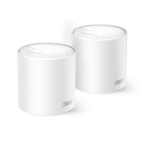 Deco X10(2-pack), TP-LINK, AX1500 Whole Home Mesh Wi-Fi 6 System