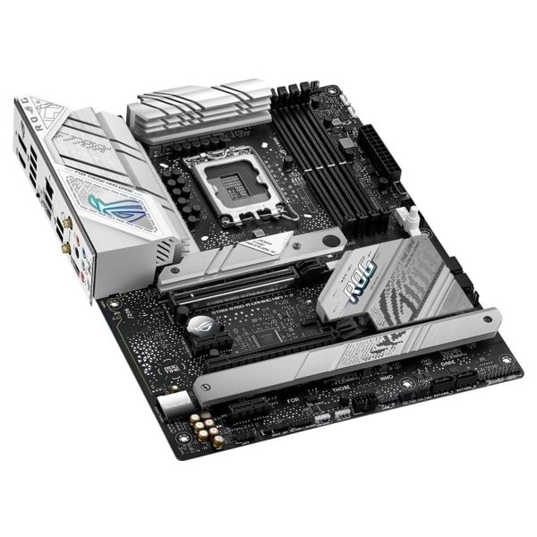 ASUS Motherboard ROG STRIX B760-A GAMING WIFI s1700 B760 4xDDR5 M.2 HDMI DP Wi-Fi BT ATX white