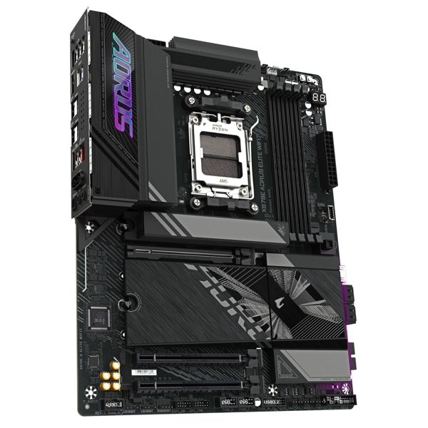 GIGABYTE Motherobard X870E A ELITE WIFI7 sAM5 X870 4xDDR5 M.2 HDMI Typc-C ATX