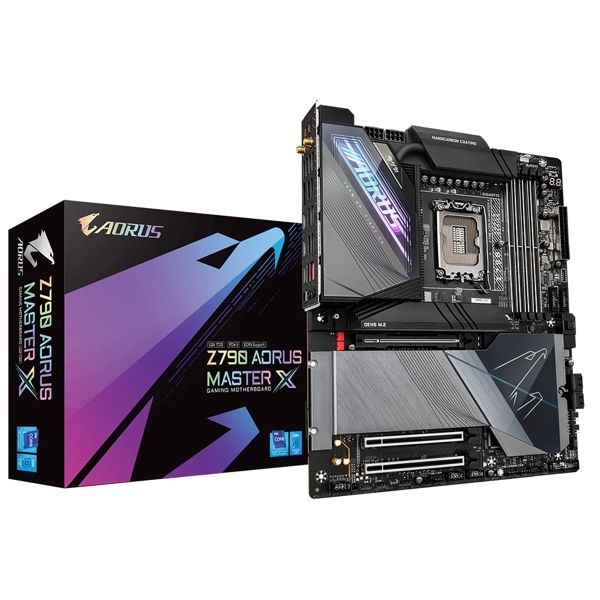 GIGABYTE Motherboard Z790 AORUS MASTER X s1700 Z790 4xDDR5 M.2 HDMI DP Wi-Fi BT ATX