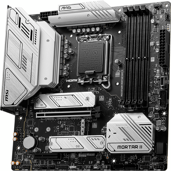 Motherboard MSI MAG B760M MORTAR WIFI II s1700 B760 4xDDR5 HDMI DP WiFi BT mATX