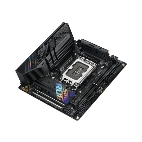 ASUS Motherboard ROG STRIX B760-I GAMING WIFI s1700 B760 2xDDR5 M.2 HDMI DP Wi-Fi BT mITX