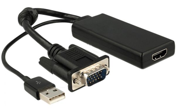 KDHMAD7001C, KINGDA, VGA to HDMI converter with USB Power KDHMAD7001C