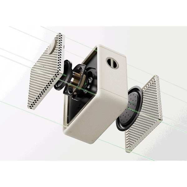 Speaker Edifier ES20, 6W, Bluetooth, IP67, Ambient Light Portable Speaker, Ivory
