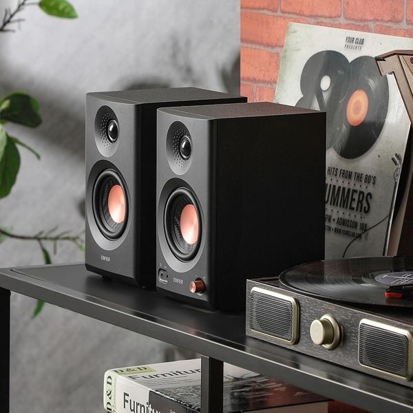 Speaker Edifier MR3, 36W, TRS, RCA, AUX, Bluetooth, Powered Studio Monitor Speakers, Black