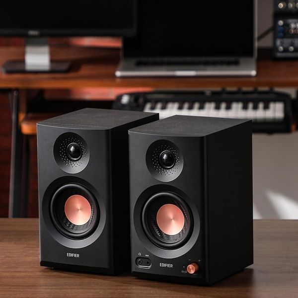 Speaker Edifier MR3, 36W, TRS, RCA, AUX, Bluetooth, Powered Studio Monitor Speakers, Black