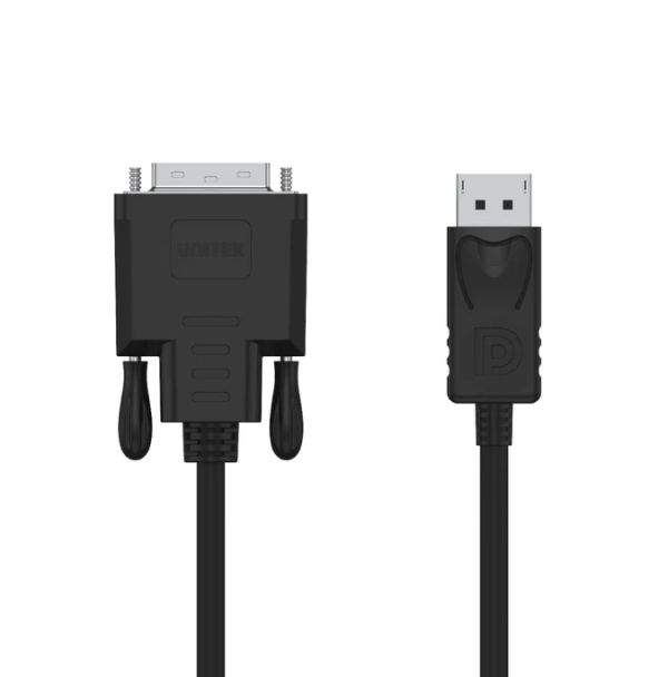 DisplayPort to DVI Male Cable