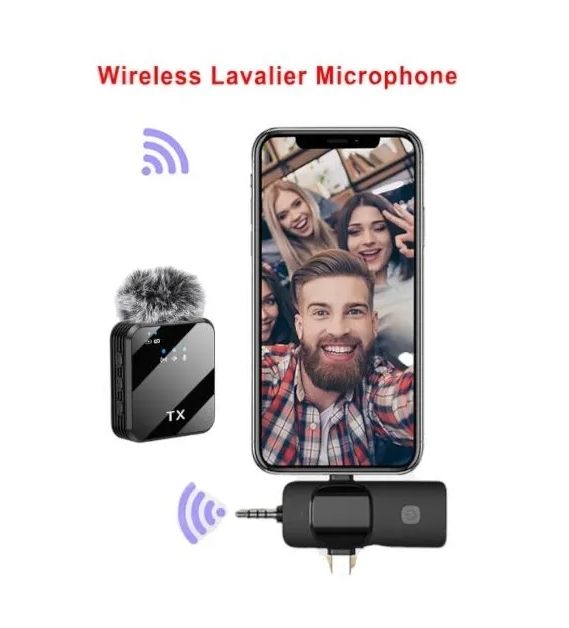 Earldom Collar Clip 3in1 Wireless Microphone MC12