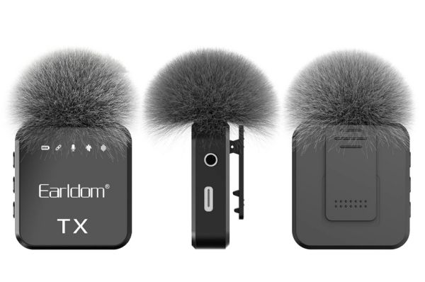 Earldom Collar Clip 3in1 Wireless Microphone MC13