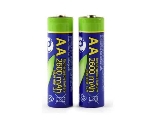 Item: Gembird EG-BA-AA26-01 Ni-MH rechargeable AA batteries 2-Pack