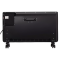 ARDESTO Convector, 20m2, 2000w, mechanical control, open heating element, drying, black