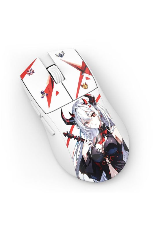 Redragon M916AK-PRO K1NG Pro Wireless Anime Eisa Gaming Mouse (White)