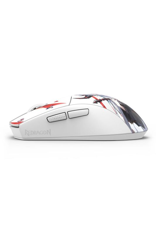 Redragon M916AK-PRO K1NG Pro Wireless Anime Eisa Gaming Mouse (White)