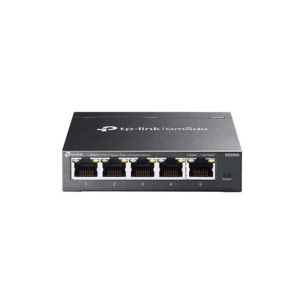 TP-Link, Omada ES205G, 5-Port Gigabit Easy Managed Switch