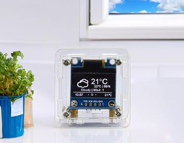 ESP8266 Mini Weather Clock