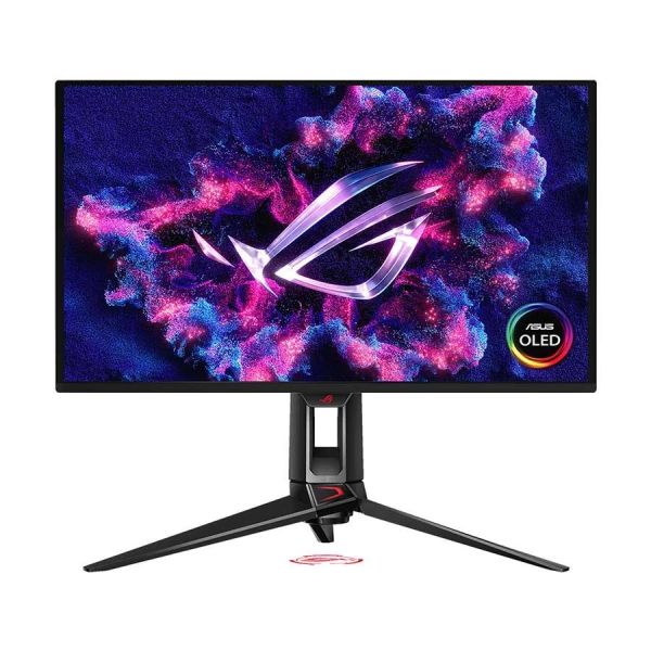 Asus Monitor 26.5" ROG Swift PG27UCDM 2xHDMI, DP, USB-C, 3xUSB, QD-OLED, 3840x2160, 240Hz, 0.03ms, DCI-P3 99%, FreeSync, Pivot, HDR400
